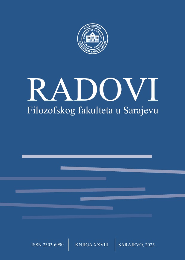 					View No. 28 (2025): Journal of the Faculty of Philosophy in Sarajevo / Radovi Filozofskog fakulteta u Sarajevu
				
