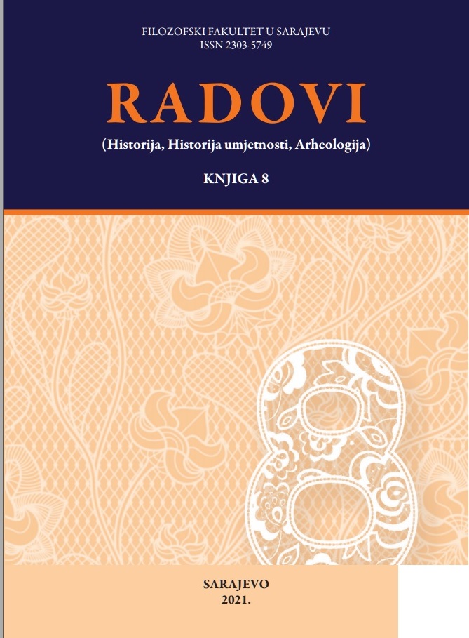 					View Vol. 8 No. 1 (2021): Radovi Filozofskog fakulteta u Sarajevu (Historija, Historija umjetnosti, Arheologija)
				